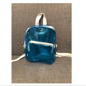 Cat & Jack Blue Transparent Backpack- HOST PICK!